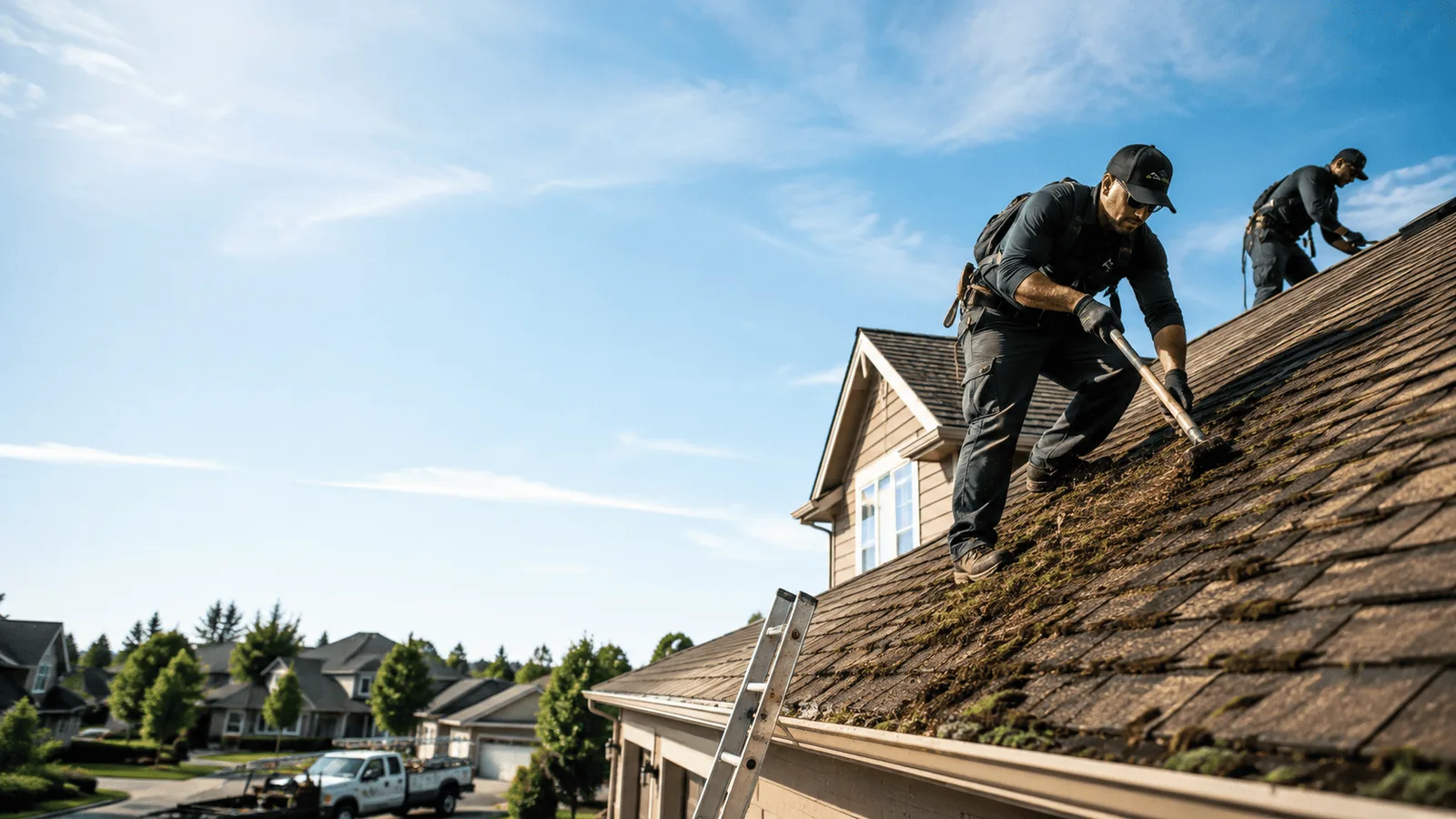 Roof Moss Removal in Thornton, IA near me